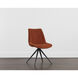 Freya Danny Rust Swivel Dining Chair, Swivel